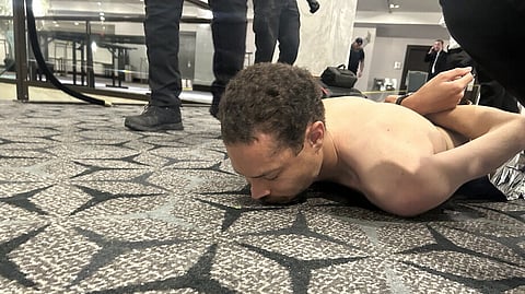 Cole Tomas Allen, detido pelas autoridades.