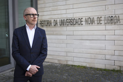 Paulo Pereira, reitor em funções da NOVA