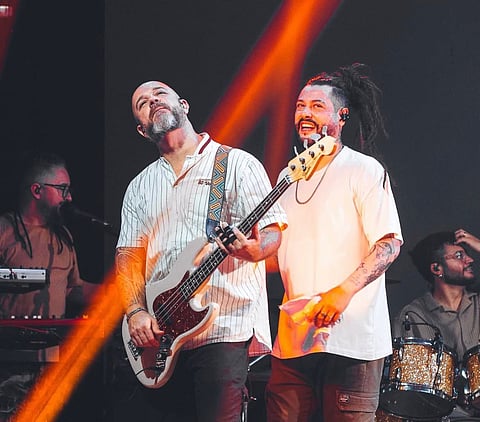 Banda faz três apresentações na terrinha. 