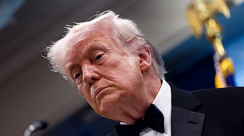 Trump diz que não ficou preocupado quando soube de tiros em jantar de gala