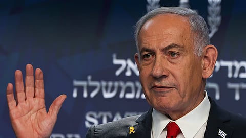 Primeiro-ministro israelita, Benjamin Netanyahu