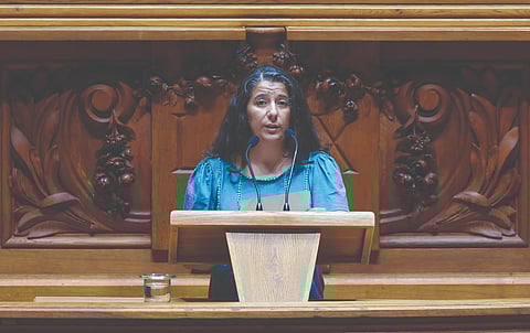 Paula Santos é a líder parlamentar do PCP.