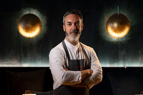 Henrique Sá Pessoa em seu novo restaurante no Príncipe Real.