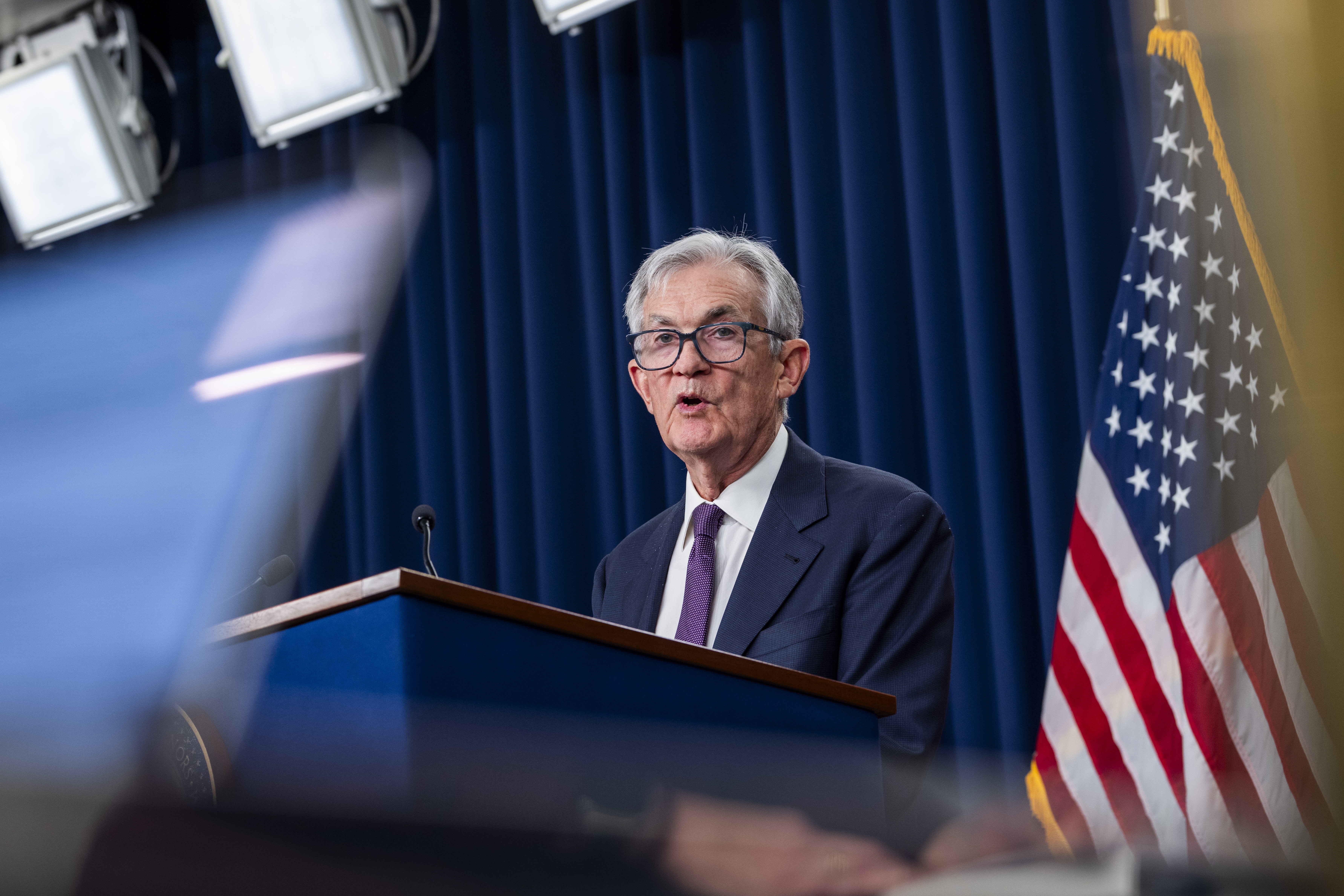 Jerome Powell, presidente da Fed