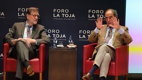Mariano Rajoy e Paulo Portas no Foro La Toja.