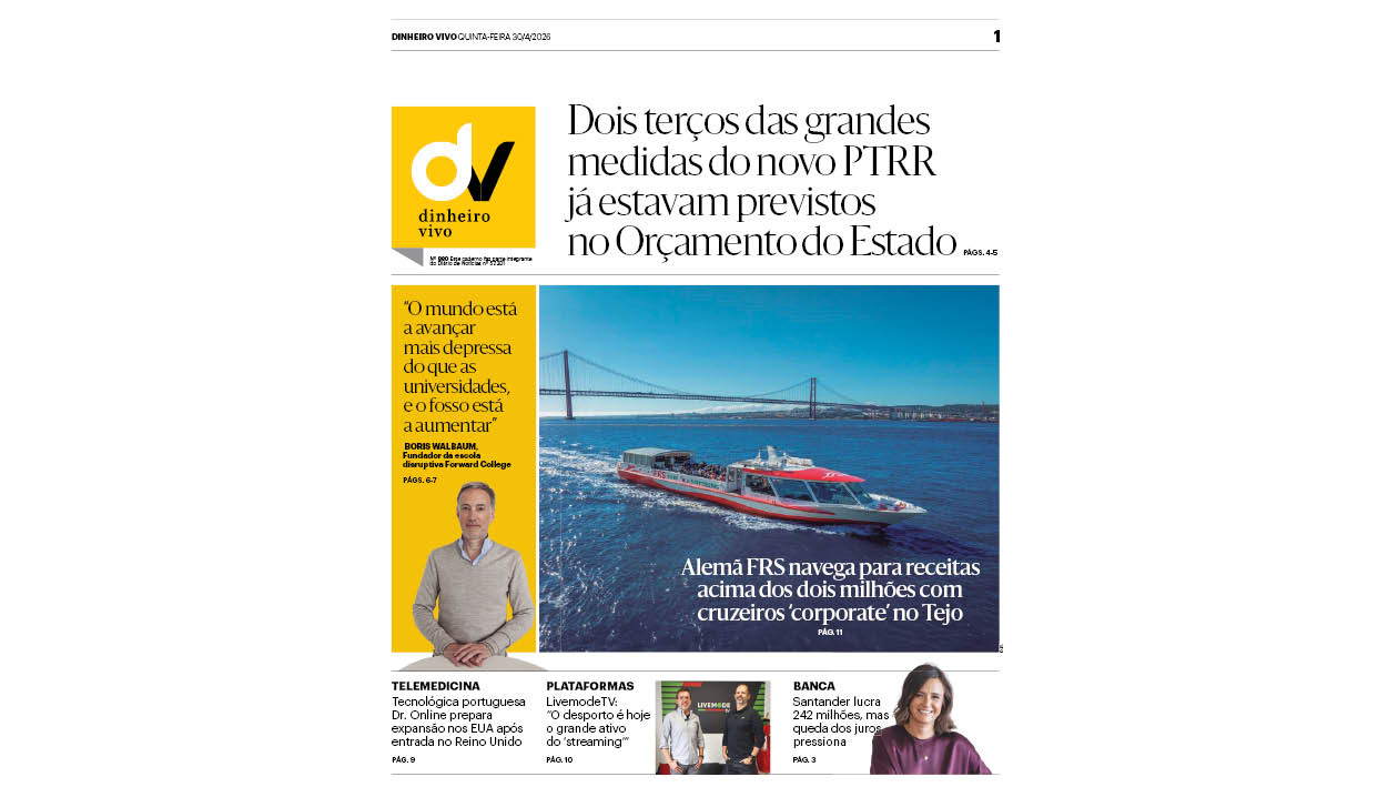 Leia aqui o DV desta quinta-feira, 30 de abril