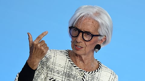 Christine Lagarde, presidente do Banco Central Europeu (BCE).