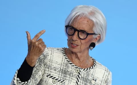Christine Lagarde, presidente do Banco Central Europeu (BCE). Frankfurt, 30 de abril de 2026.
