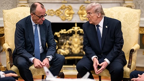 Trump não gostou dos comentários de Merz sobre o papel dos EUA no Irão e anunciou a retirada de tropas da Alemanha. 