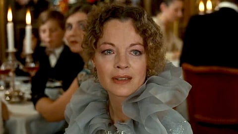 Romy Schneider no filme 'O Bar da Última Esperança' (1982), citado por Anne Serre.