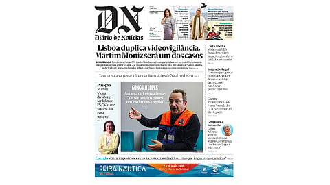 Leia aqui o DN desta quarta-feira, 6 de maio