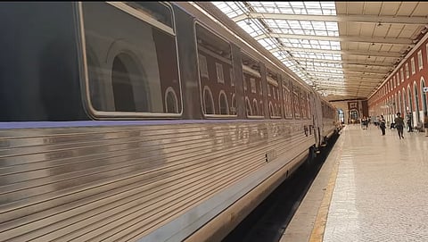 Estação de Santa Apolónia, onde Joana Reais foi colhida a 5 de julho de 2008 quando tentou apanhar o Sud Express, que arrancara com as portas abertas.