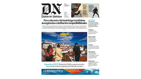 Leia aqui o DN desta quinta-feira, 7 de maio