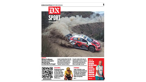 Leia aqui o DN Sport desta sexta-feira, 08 de maio