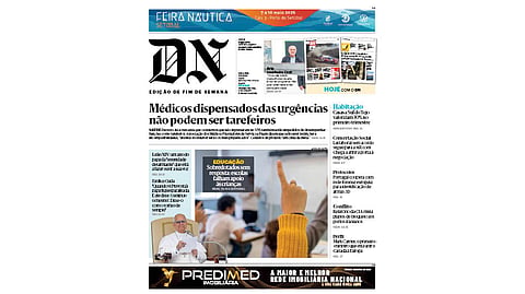 Leia o DN desta sexta-feira, 08 de maio