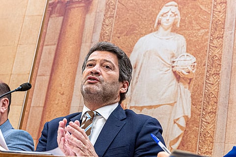 André Ventura reagiu ao desfecho na concertação social enquanto apresentava proposta de revisão constitucional.