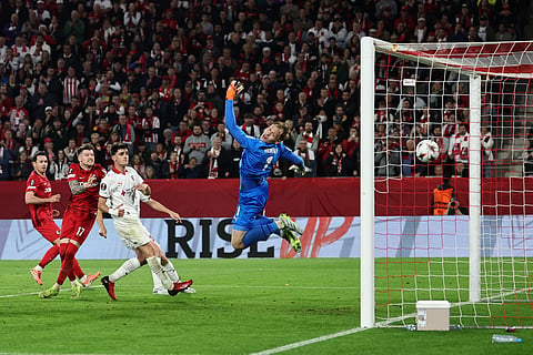 Sp. Braga reduzido a dez eliminado pelo Friburgo nas meias-finais da Liga Europa 