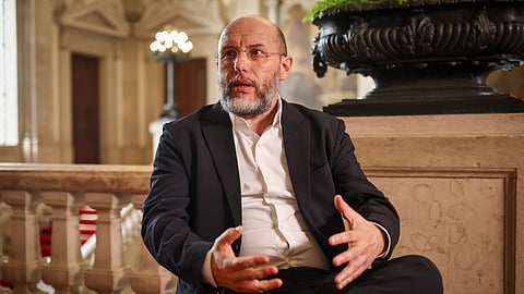 Rui Tavares faz um balanço de crescimento no Livre e aponta metas de ter representatividade no Parlamento via círculos de Aveiro, Faro, Leiria, Santarém e Braga.