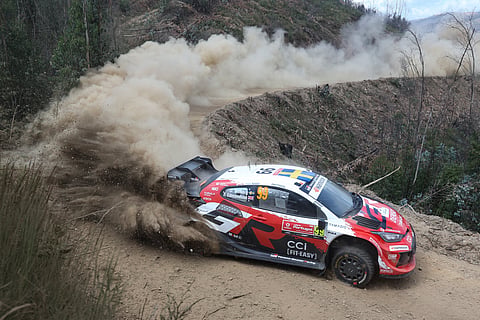 Oliver Solberg lidera após primeiro dia do Rali de Portugal