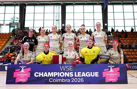 Hóquei em patins. Benfica garante apuramento para a final da Liga dos Campeões feminina