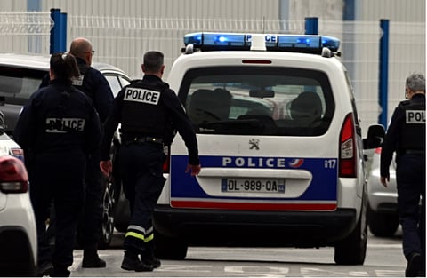 Imagem de arquivo da polícia francesa