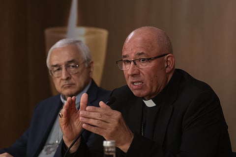 Rui Valério criticou falta de acordo para aprovação do Pacote Laboral durante conferência de imprensa em Fátima. 12 de maio de 2026.