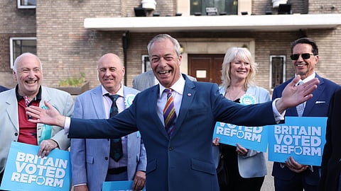 Nigel Farage foi o grande vencedor da jornada eleitoral de 7 de maio.