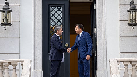José Luís Carneiro e Luís Montenegro já reuniram anteriormente para falar das alterações à lei laboral.