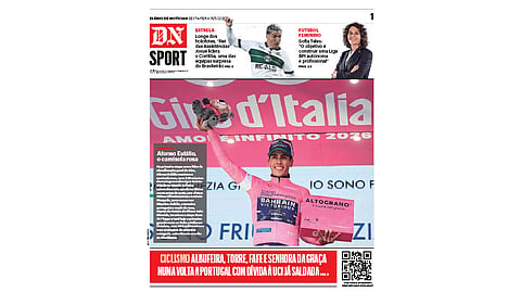Leia aqui o DN Sport desta sexta-feira, 15 de maio