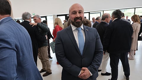 Nuno Afonso foi convidado por congressistas para o encerramento do Congresso do CDS-PP.