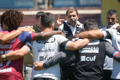 Luís Tralhão, treinador do Torreense.
