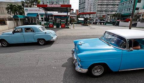 Rubio admite as "dificuldades inimagináveis" por que passam os cubanos, mas diz que a culpa não é do "bloqueio petrolífero" dos EUA.