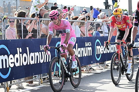 Afonso Eulálio mantém camisola rosa após triunfo de Bettiol na 13.ª etapa do Giro