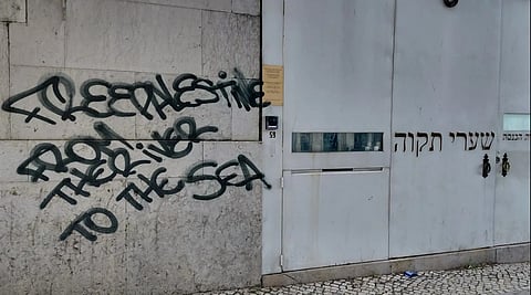 Embaixador dos EUA condena "ato de vandalismo" na Sinagoga de Lisboa. "Estou profundamente desapontado" 