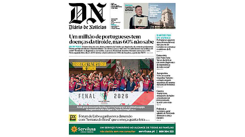 Leia aqui o DN desta segunda-feira, 25 de maio