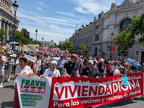 “A habitação custa-nos a vida”. Madrid sai às ruas por habitação por preços acessíveis