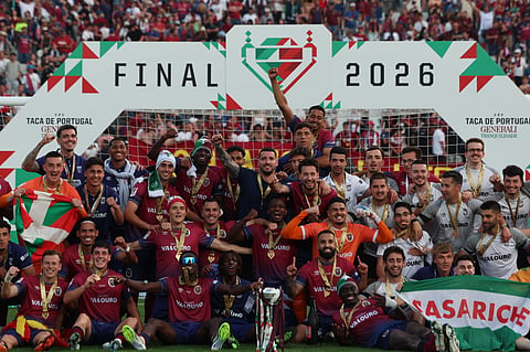 Torreense faz história no Jamor e vence Sporting após prolongamento para conquistar Taça inédita
