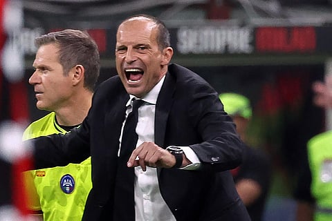 Massimiliano Allegri está de saída do Milan.