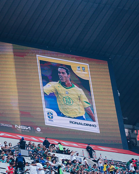 O Jogo das Estrelas, de Ronaldinho x Deco está marcado para sexta-feira, às 20h, com poucos ingressos à venda.