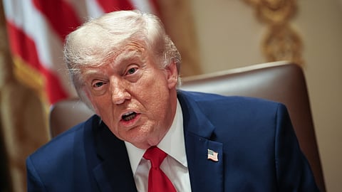O Presidente norte-americano, Donald Trump