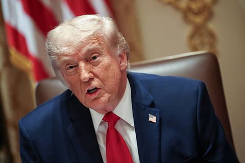 O Presidente norte-americano, Donald Trump