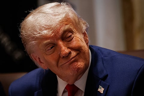 Donald Trump, presidente dos Estados Unidos.