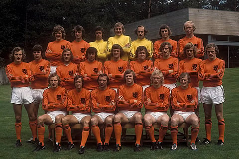 Seleção holandesa foi a sensação do Mundial de 1974. 