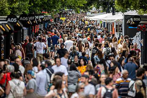Milhares de pessoas são esperadas na feira.