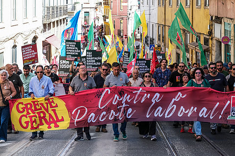 Montenegro diz que greve "prejudicou a vida de muita gente". Ventura promete "derrotar" lei laboral do Governo