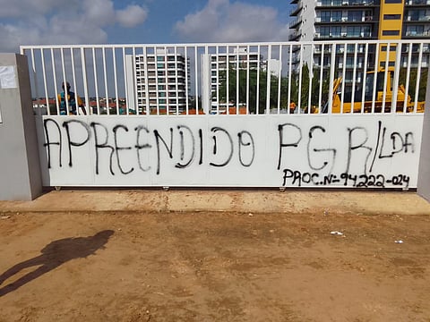 Terreno no município da Talatona, na província de Luanda, foi apreendido a 15 de maio.