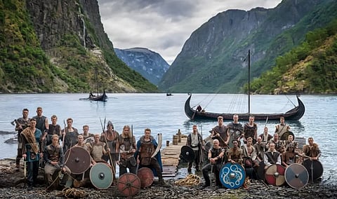 Os vikings chegaram: a Noruega assina a fotografia oficial mais original do Mundial 2026