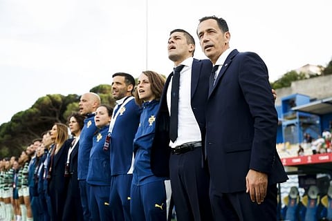Portugal goleia Letónia no Estoril e reforça liderança rumo ao Mundial feminino de 2027