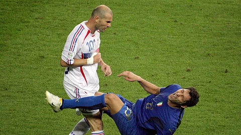 O último ato da carreira de 'Zizou' ficou para a eternidade como um dos principais momentos da história de todos os Mundiais. 