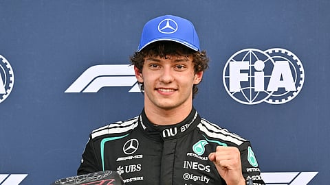 Kimi Antonelli conquistou a pole position para o GP do Monaco. 
